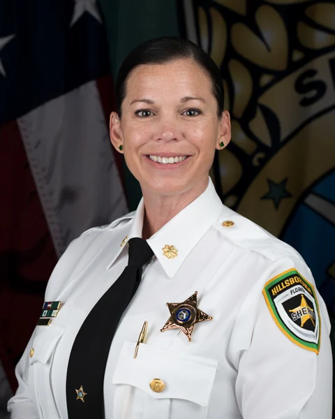 Major Colleen Handrick in Hillsborough County Sheriff's Office uniform